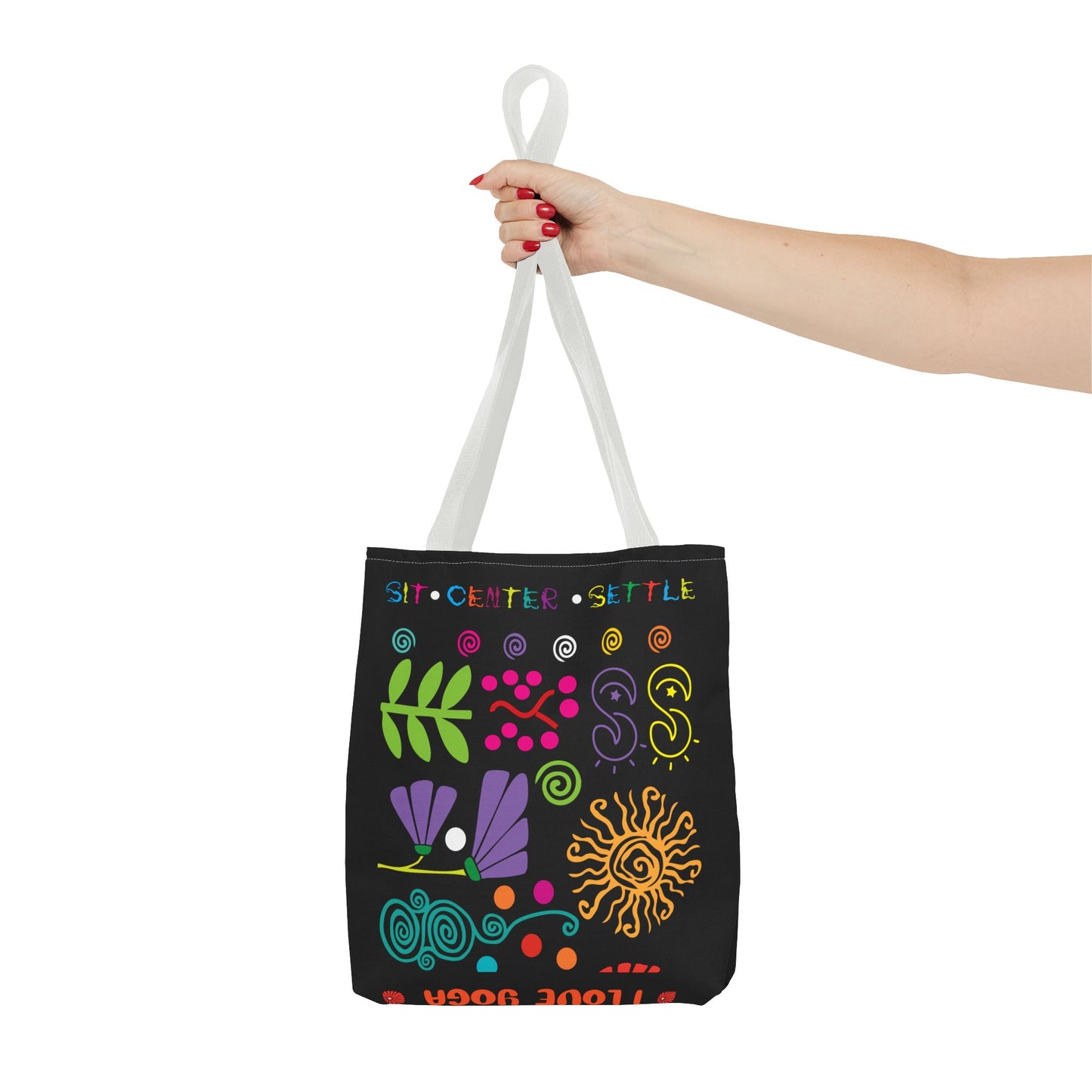 I Love Yoga Tote Bag