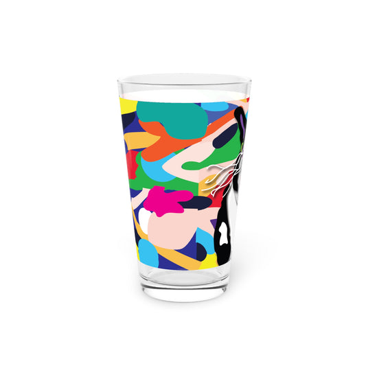 Bunny Bounce Pint Glass, 16oz