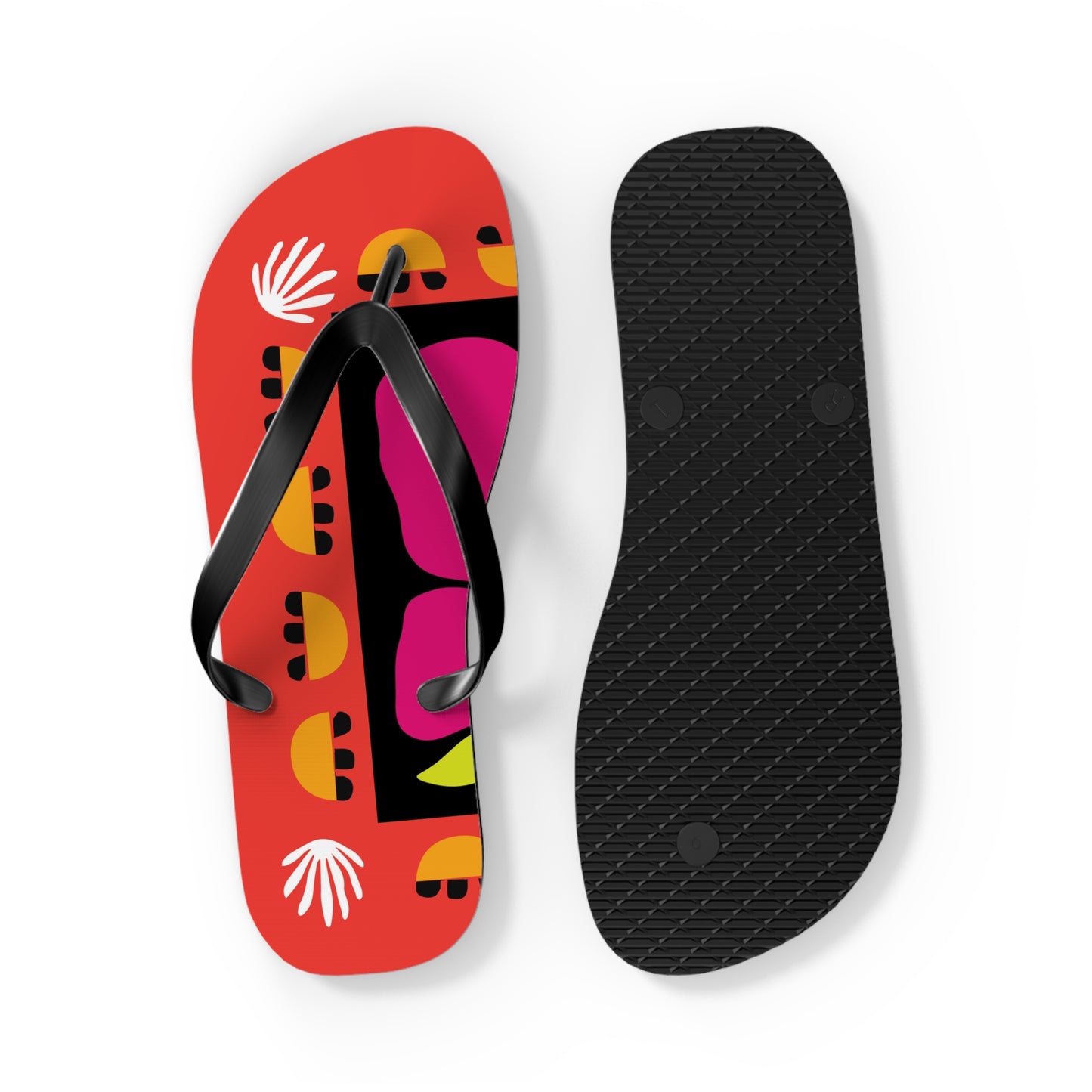 Pink Petal Pop Flip Flops