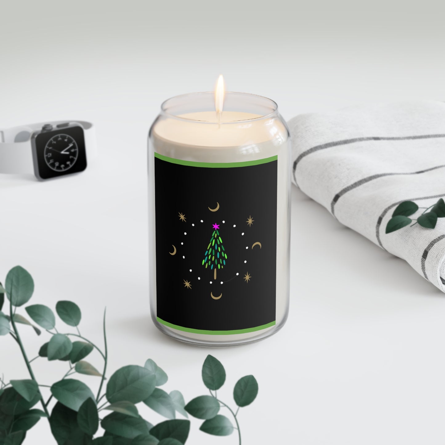 Green Trees Scented Soy Candles, 13.75oz