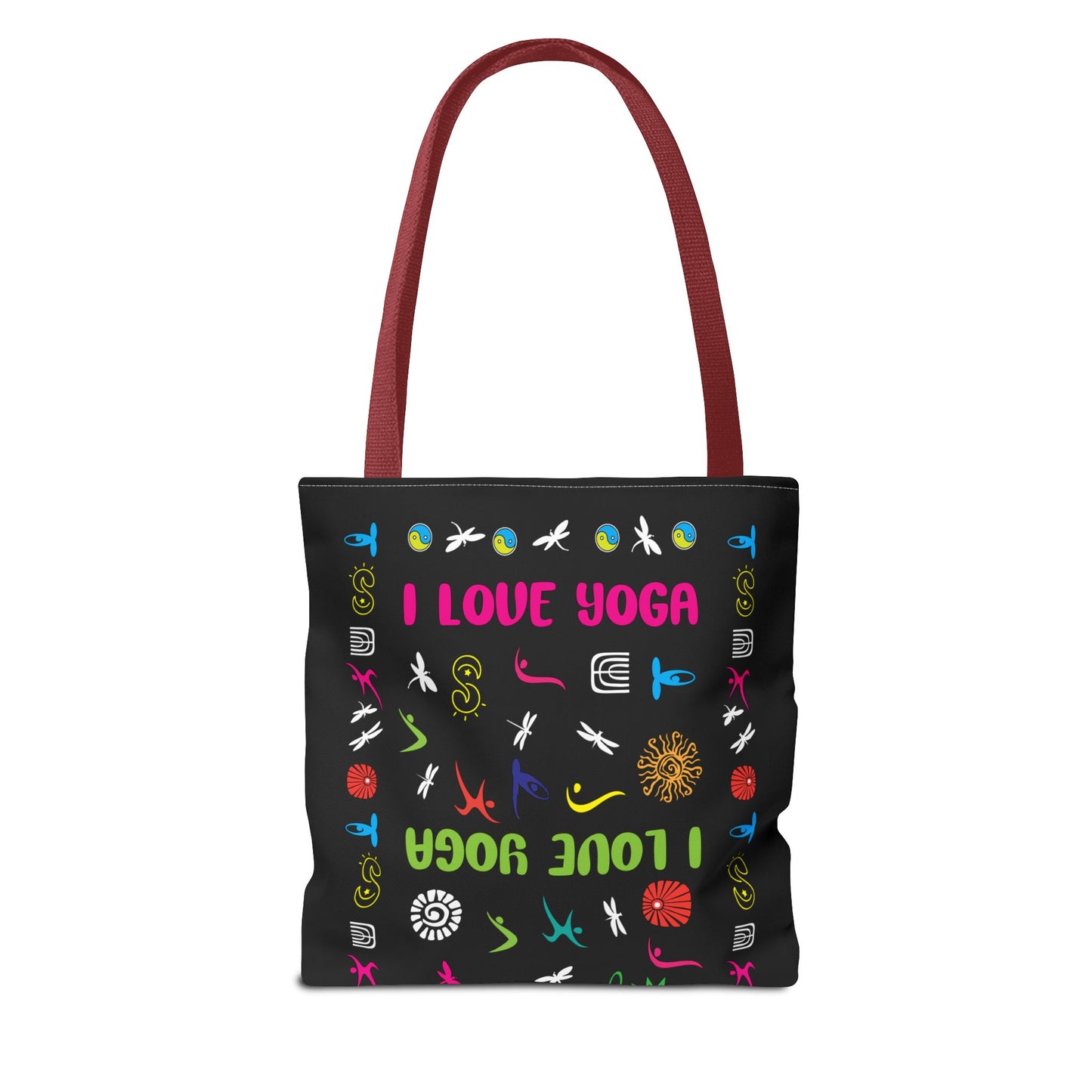 I Love Yoga Tote Bag