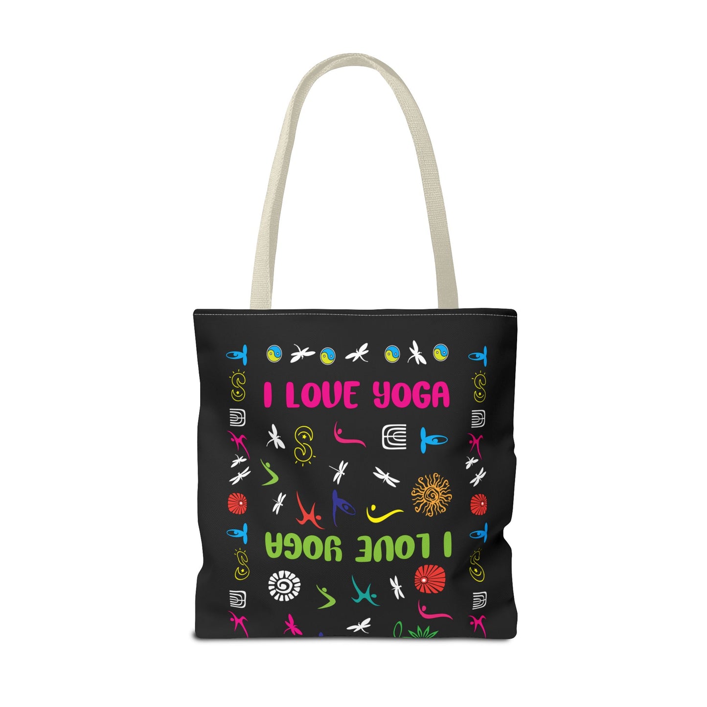 I Love Yoga Tote Bag