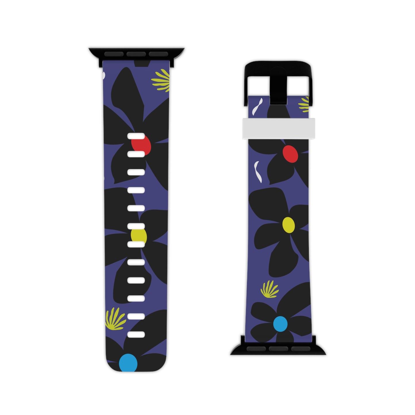 Midnight Mod Flower Watch Band for Apple Watch