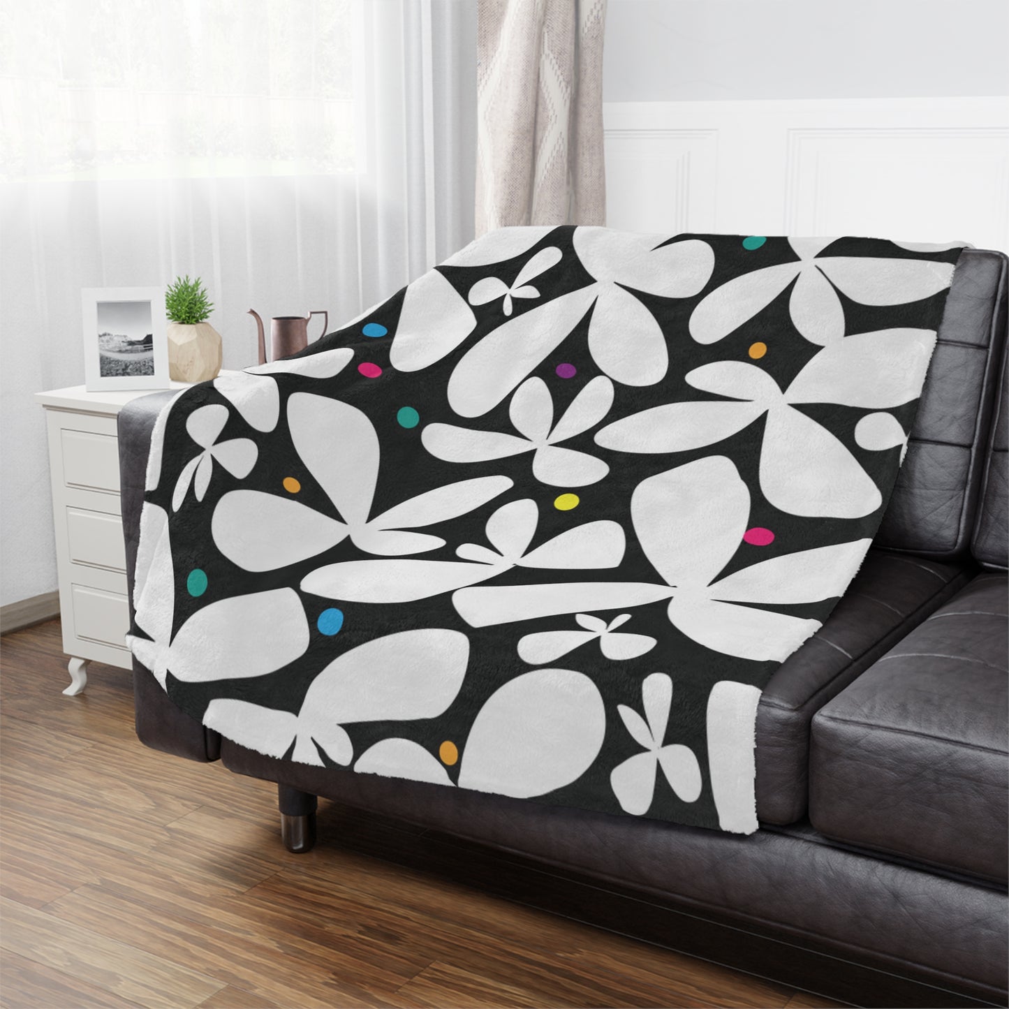 Daisy Dazzle Minky Blanket