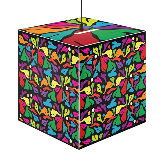 Flower Party Light Cube Lamp