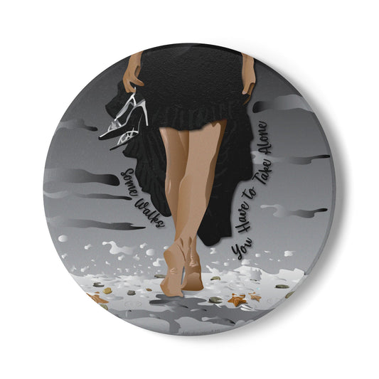 Some Walks Ceramic Coaster