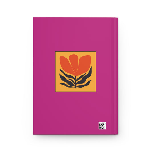 Pink Petal Pop Hardcover Journal (Matte)