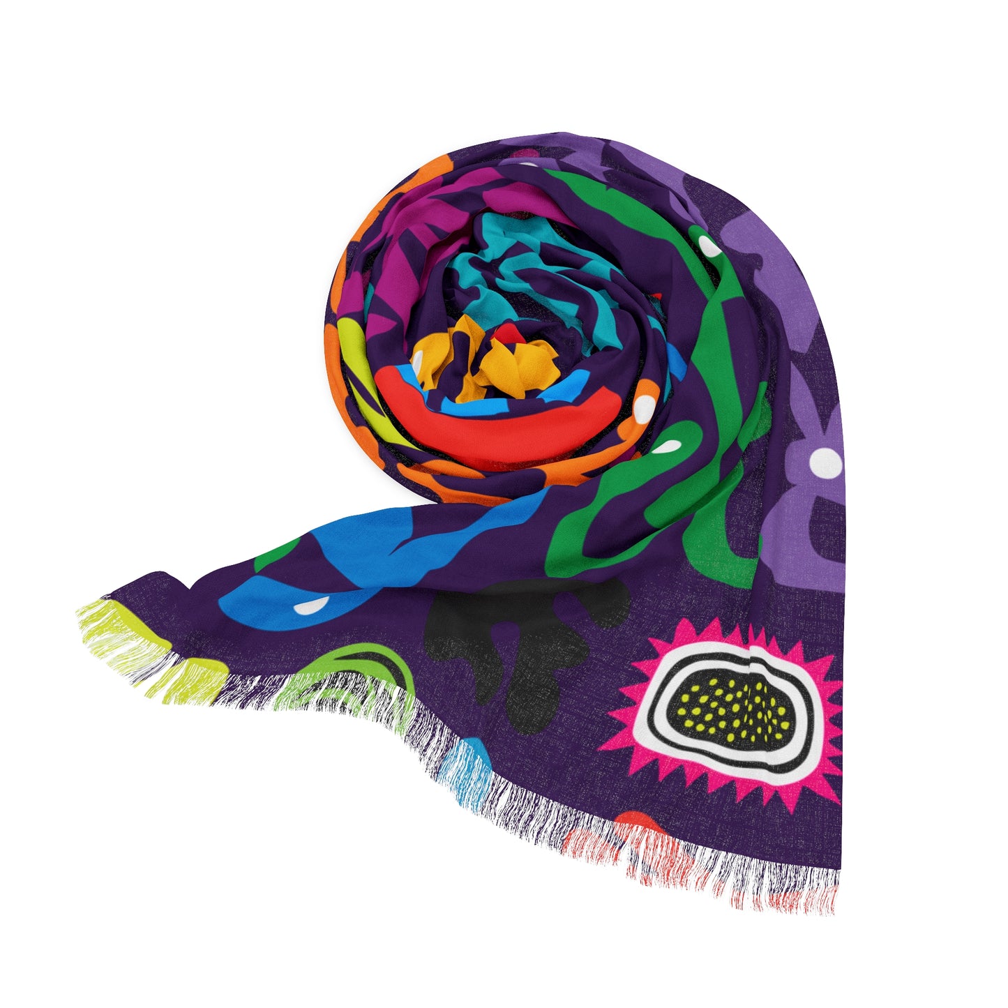 Pop Geometry Light Scarf