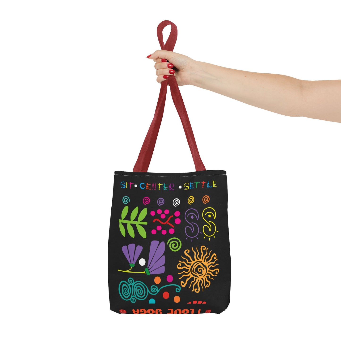 I Love Yoga Tote Bag
