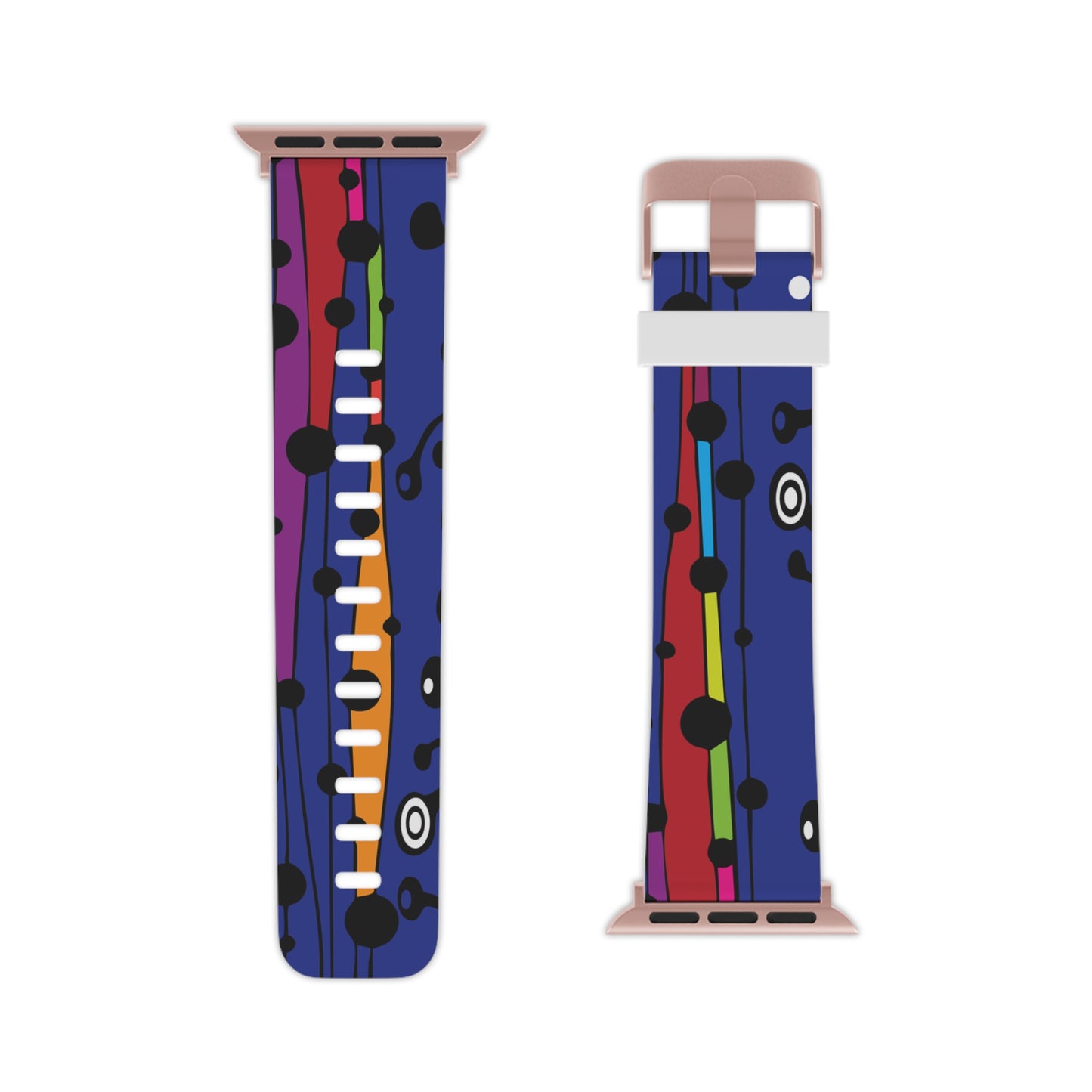 Blue Groove Watch Band for Apple Watch