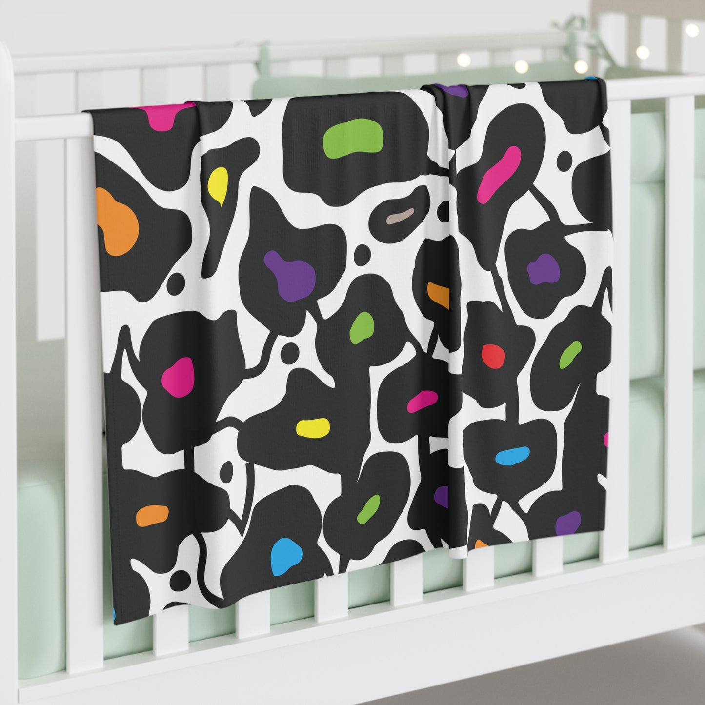 Bold Botanica Baby Swaddle Blanket