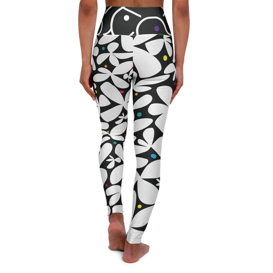 Daisey Dazzle High Waisted Yoga Leggings