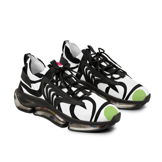 Electric Geometry Men's Mesh Sneakers