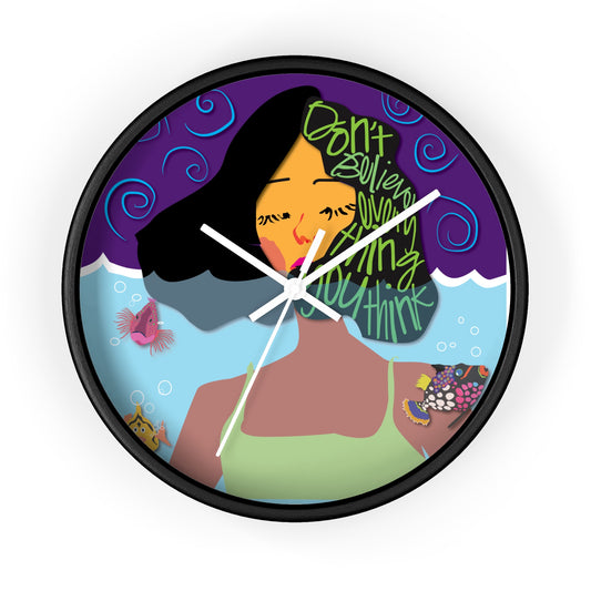 Grow Where You're Planted Wall Clock