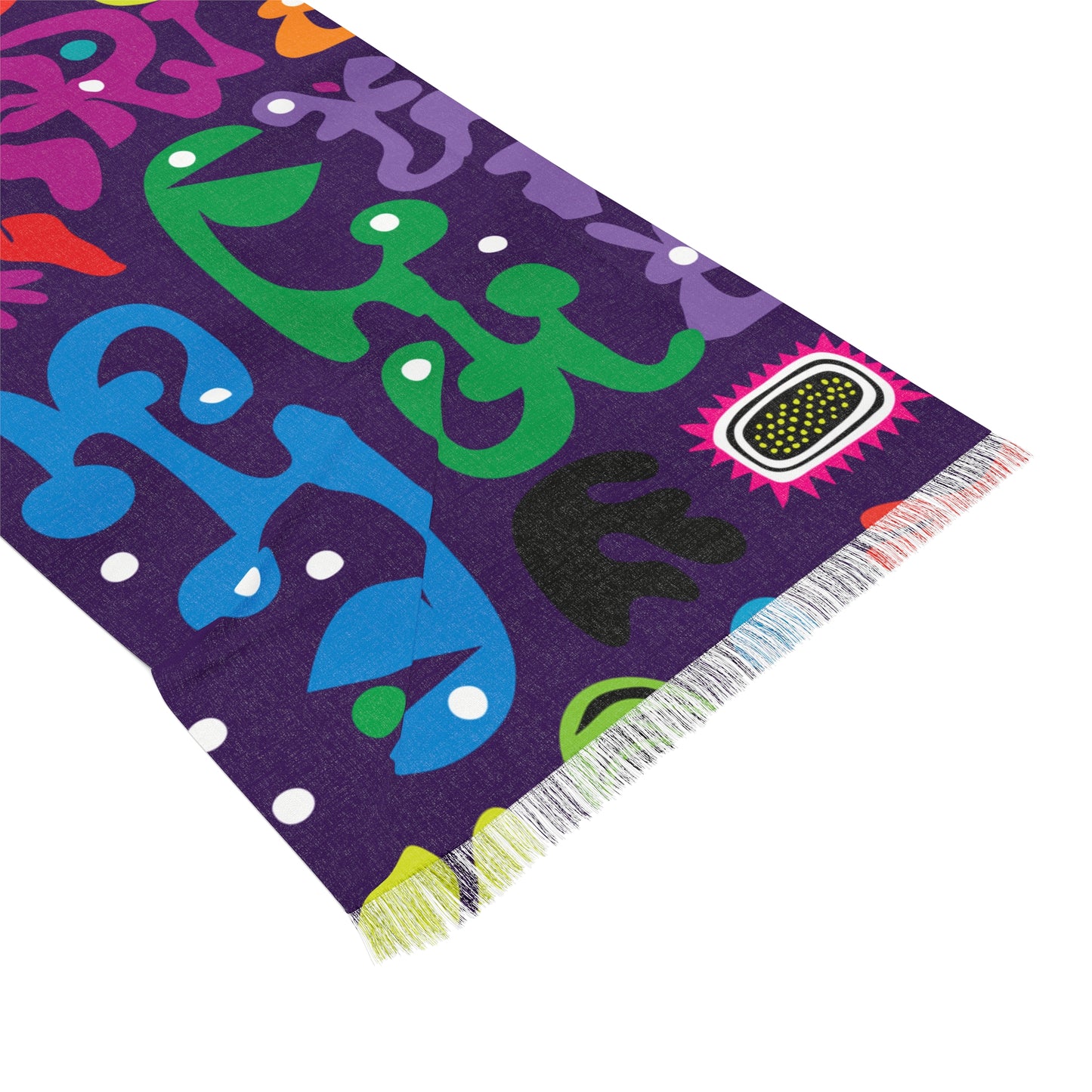 Pop Geometry Light Scarf