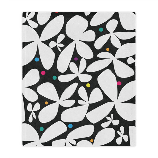 Daisy Dazzle Minky Blanket