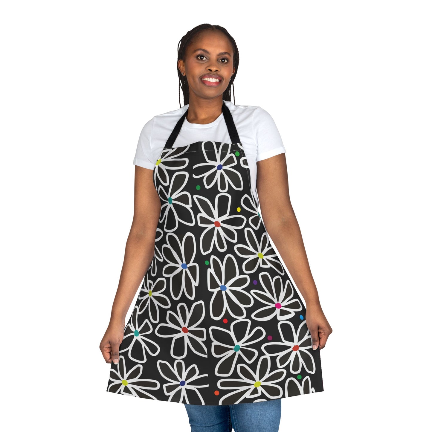 Apron, 5-Color Straps (AOP)