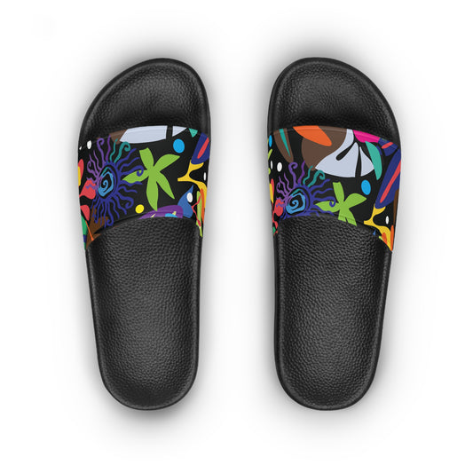 Twilight Bouquet Women's Slide Sandals