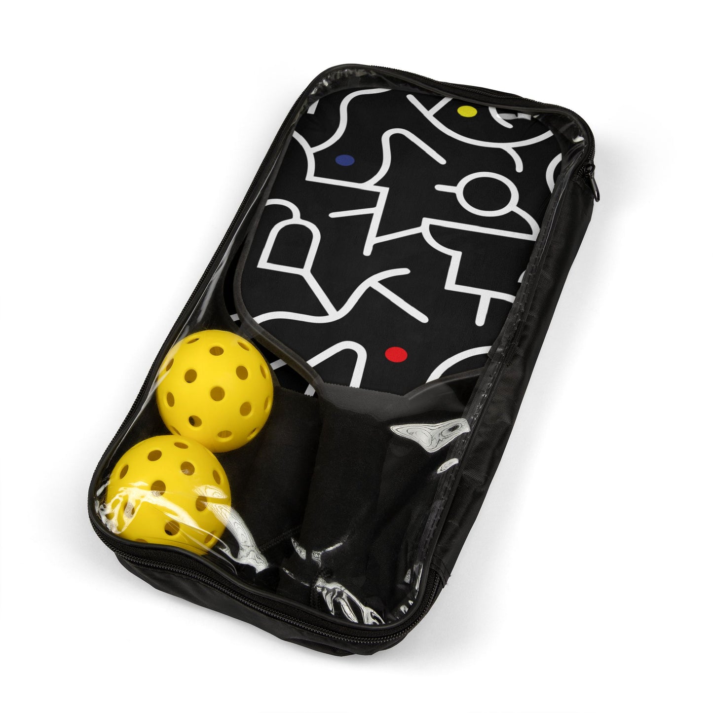 Pop Dots of Color Pickleball Kit