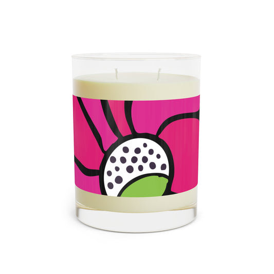 Bloom Noir Scented Candle - Full Glass, 11oz
