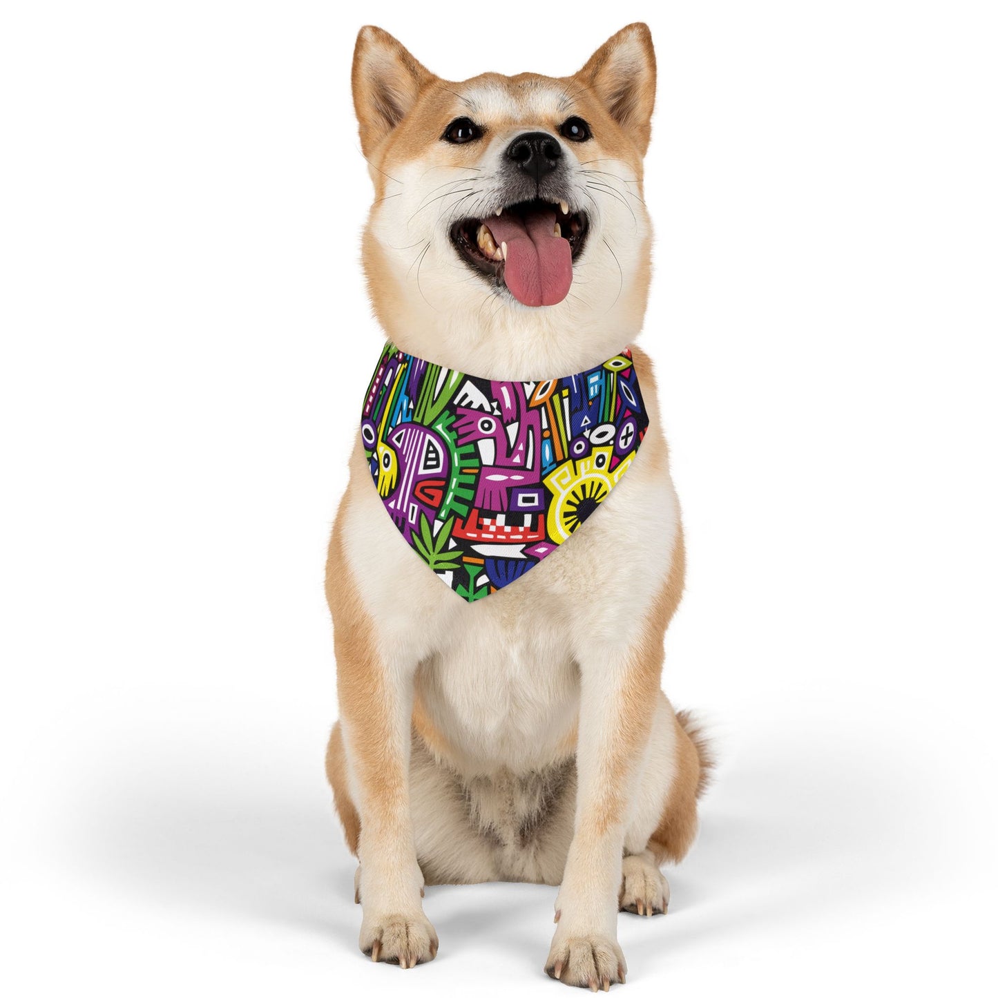 City escape Pet Bandana Collar