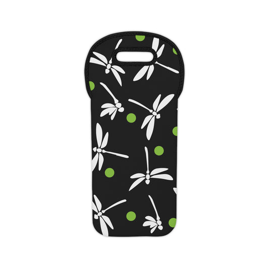 Dragon Fly Wine Tote Bag