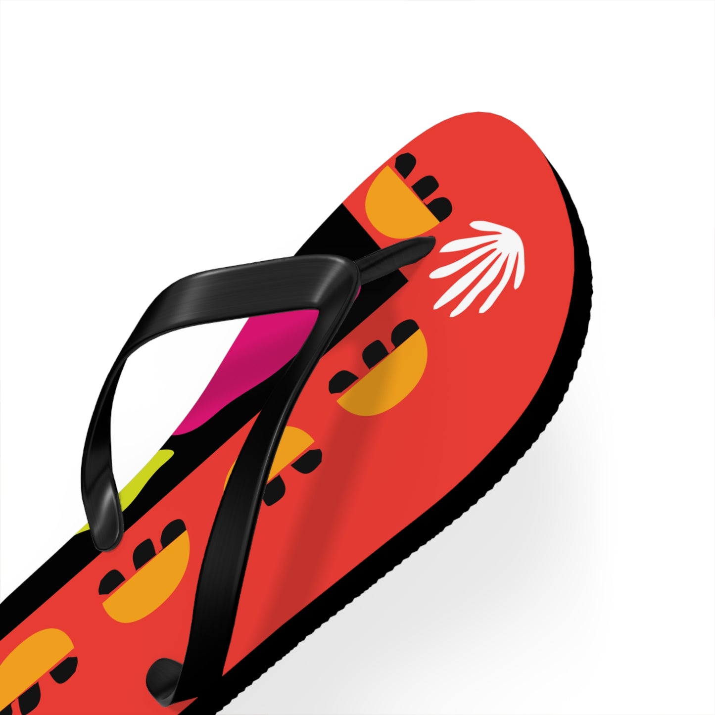 Pink Petal Pop Flip Flops