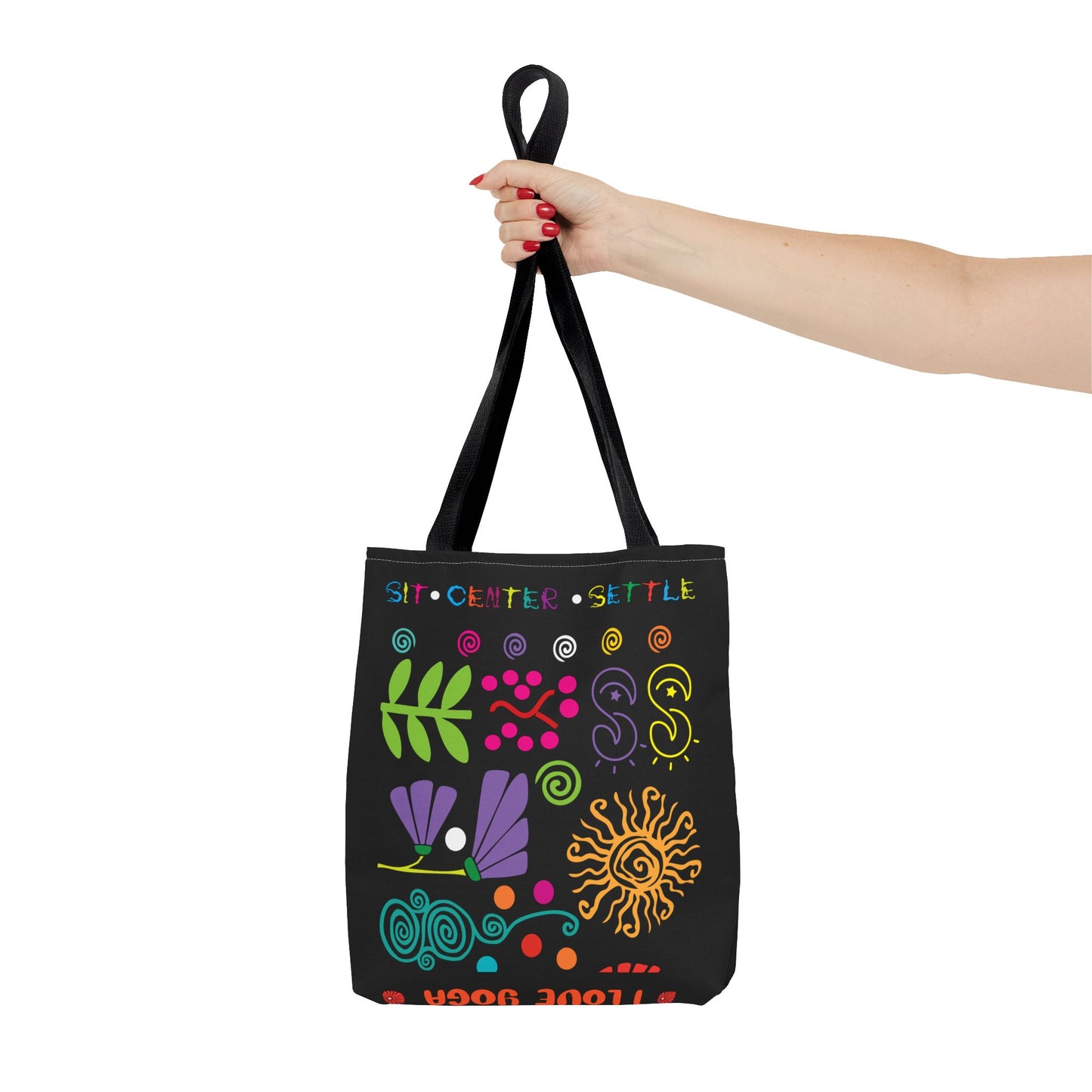 I Love Yoga Tote Bag