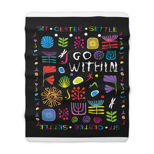 Go Within Sherpa Fleece Blanket