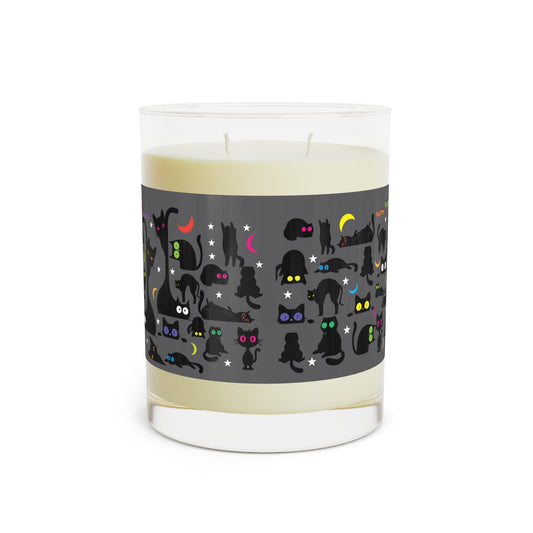 Spooky Whiskers Scented Candle - Full Glass, 11oz