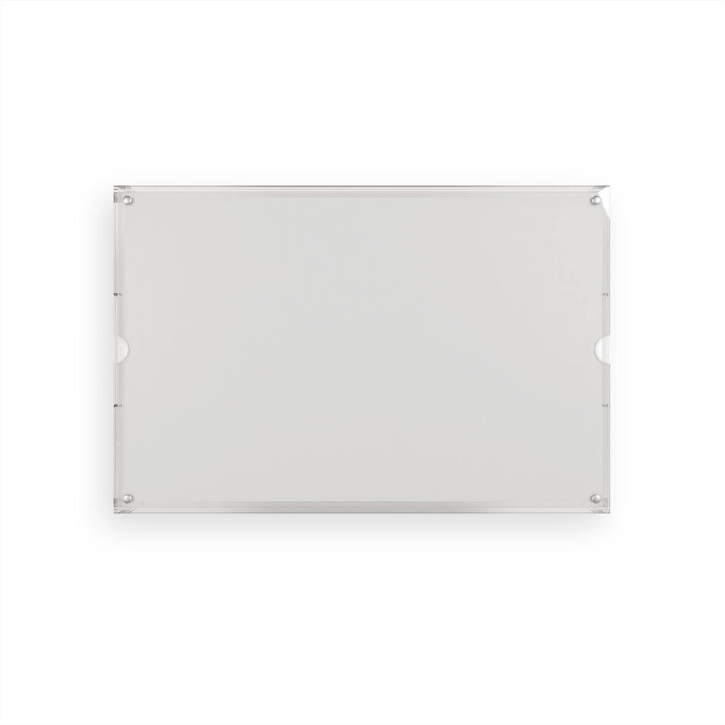 Bloom Noir Acrylic Serving Tray