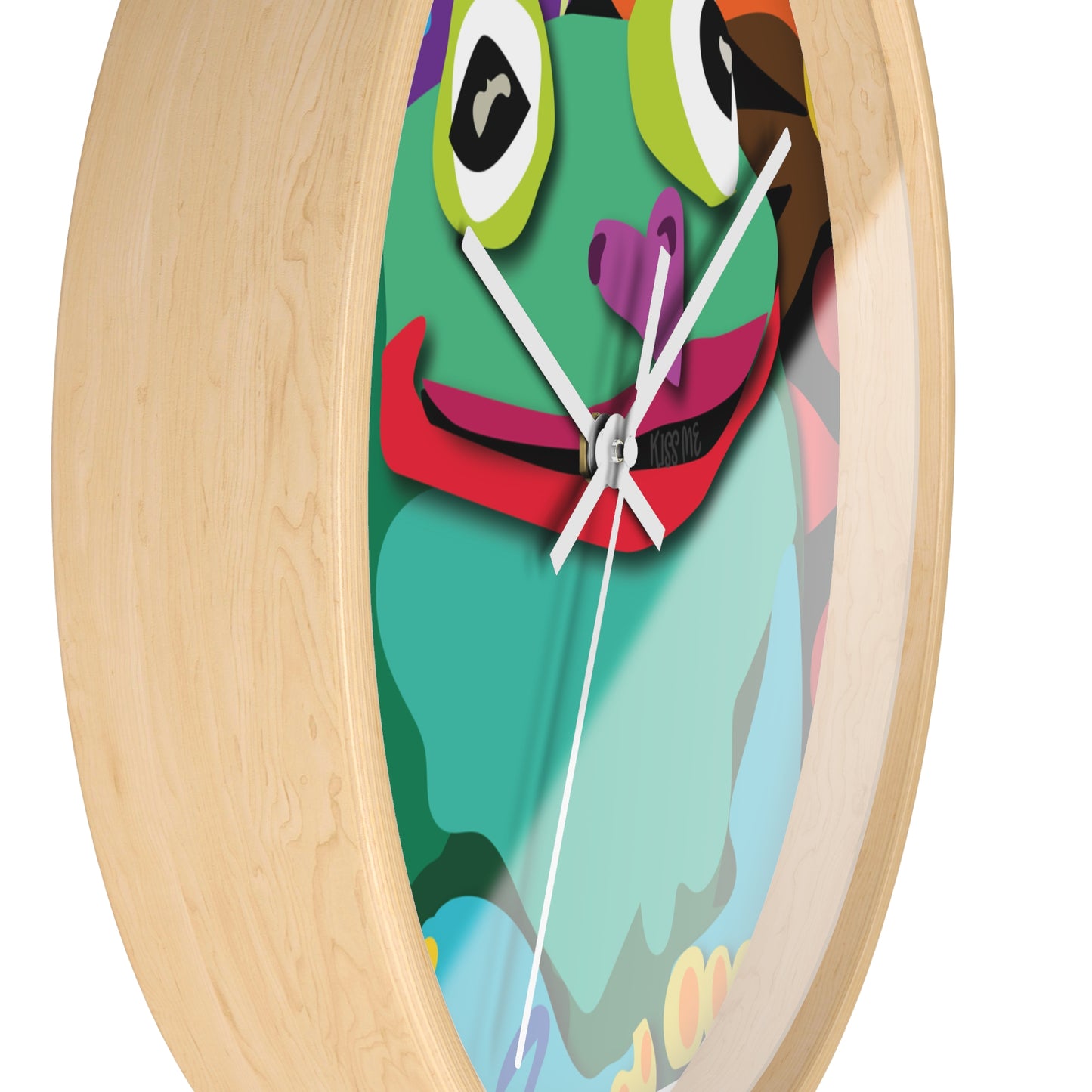 Frogolicious Wall Clock