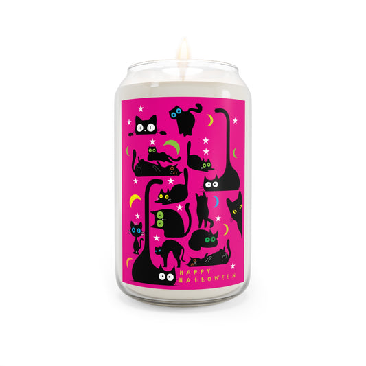 Pink Wicked Whiskers Scented Soy Candles, 13.75oz