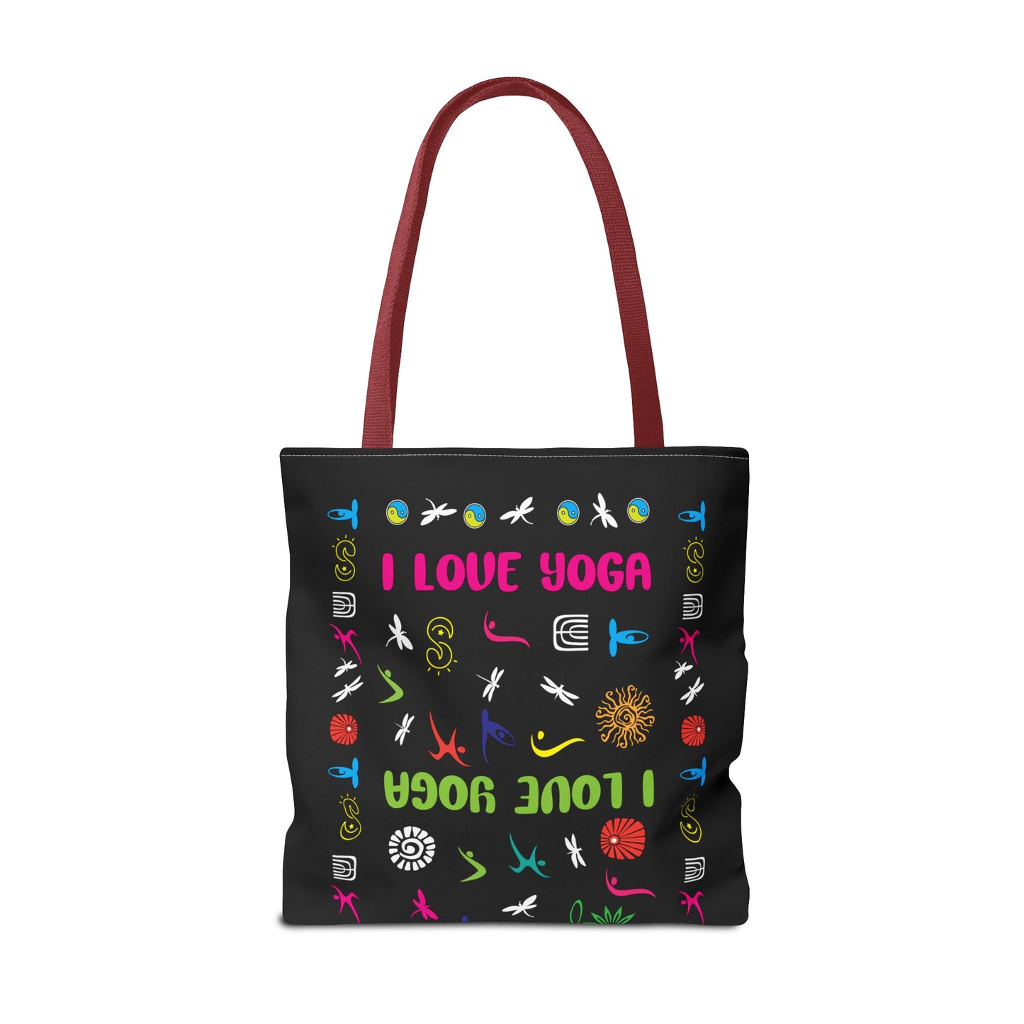 I Love Yoga Tote Bag