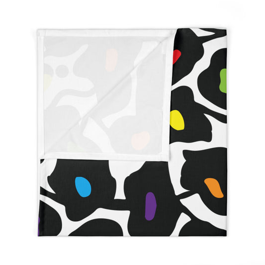 Bold Botanica Baby Swaddle Blanket