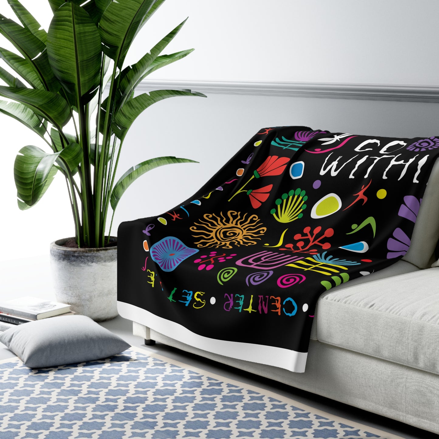 Go Within Sherpa Fleece Blanket