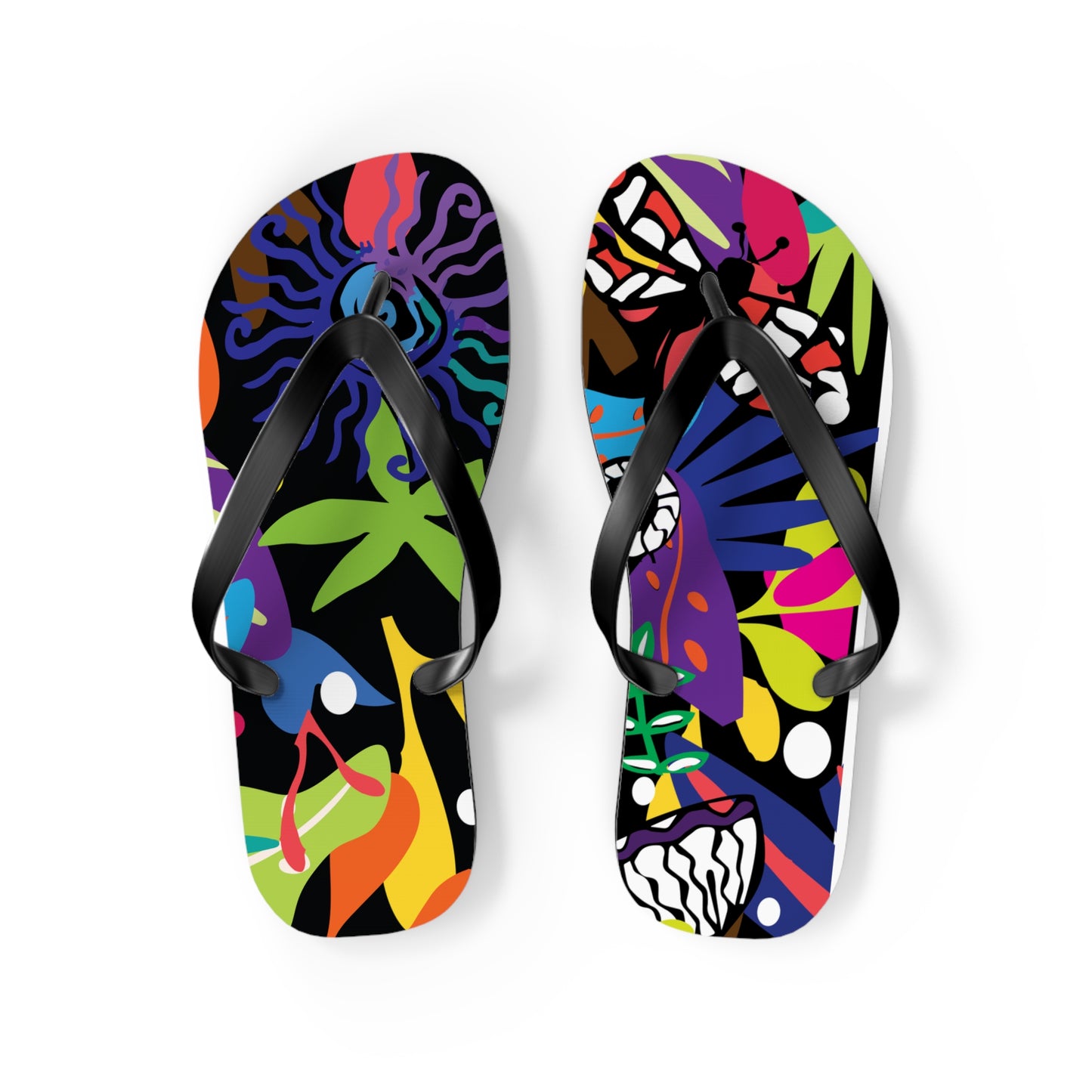 Twilight Bouquet Flip Flops