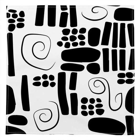 Creamscicle Spin Cloth Napkin