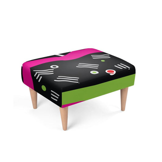 Electric Geometry Foot Stool