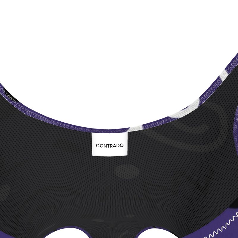 purple swimsuit