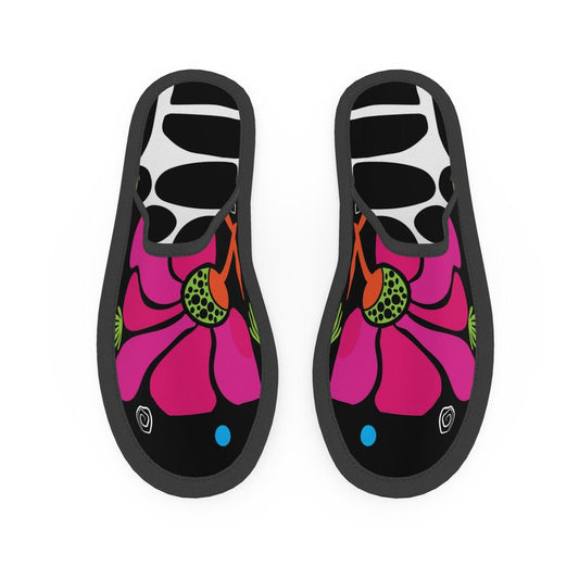 Bloom Noir Slippers