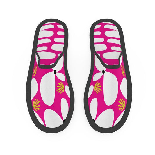 Pink Pop Daisey Slippers