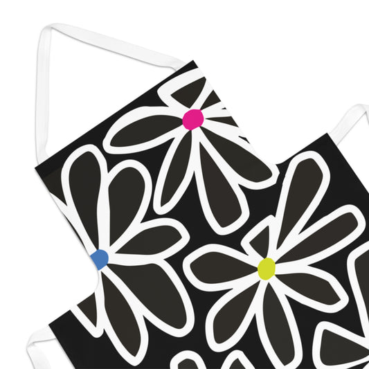 Summer Flower Love Adult Apron