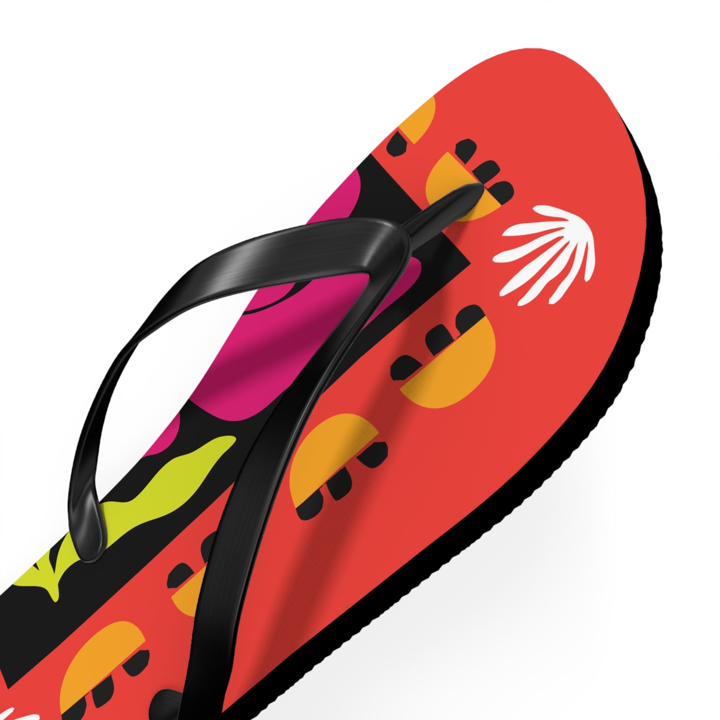 Pink Petal Pop Flip Flops