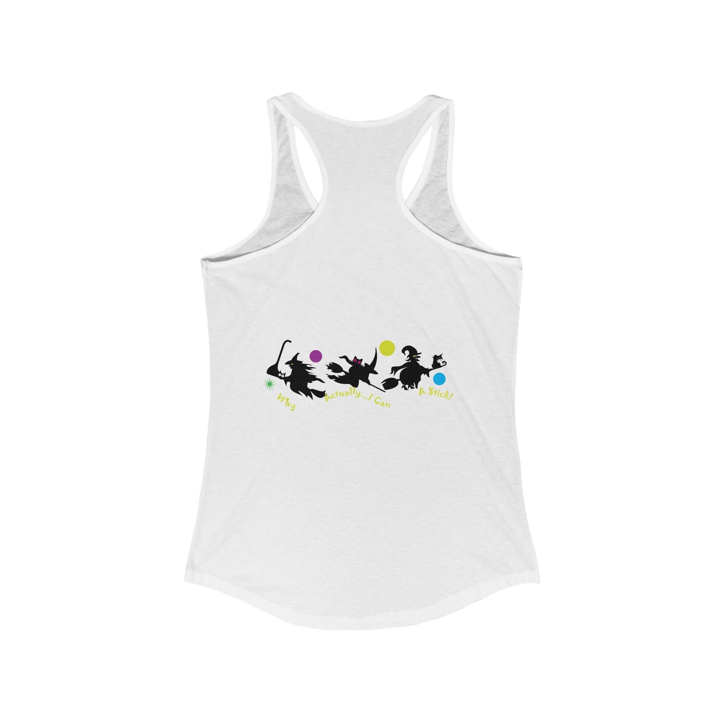Halloween Witch Women's Ideal Racerback Tank