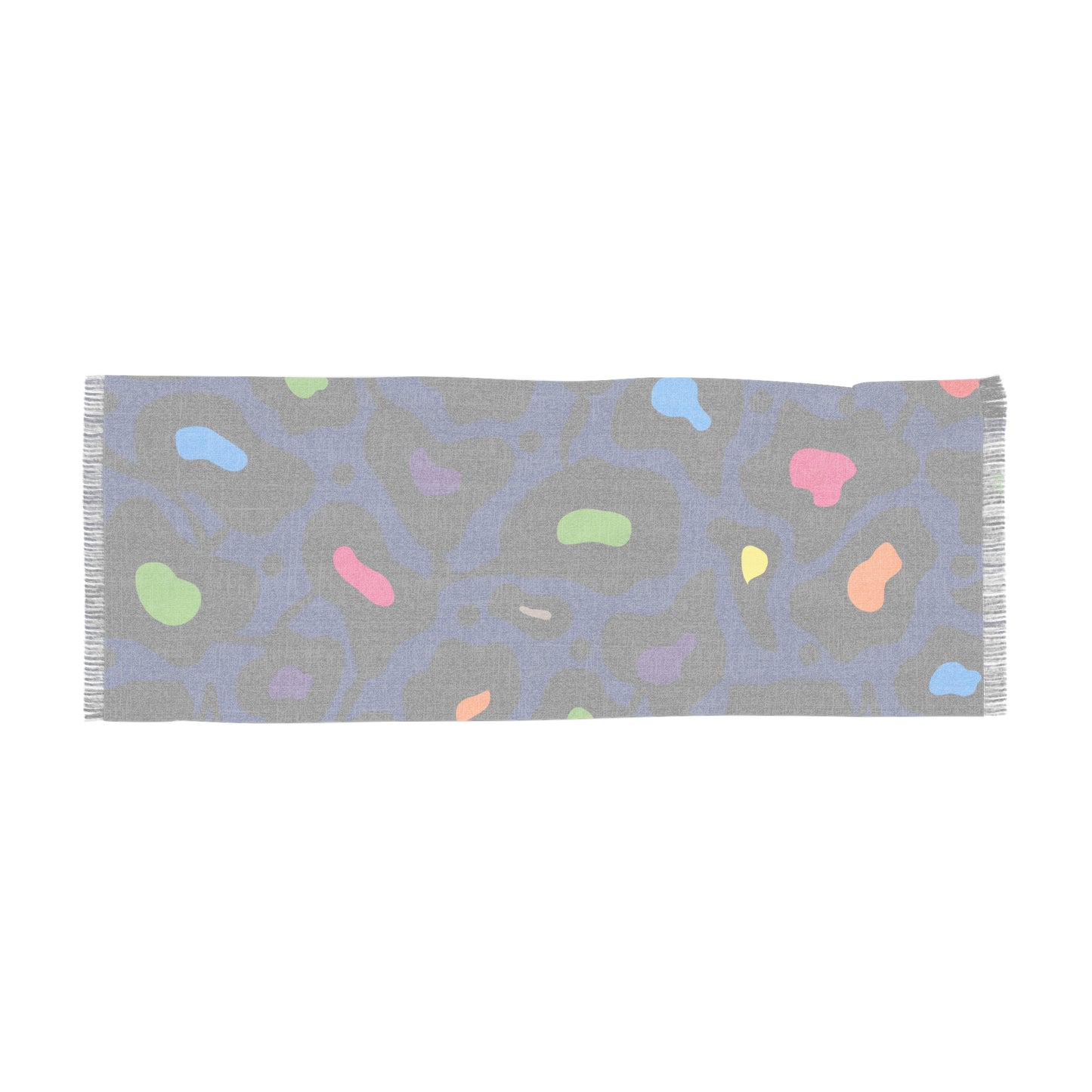 Bold Botanica (Blue) Light Scarf
