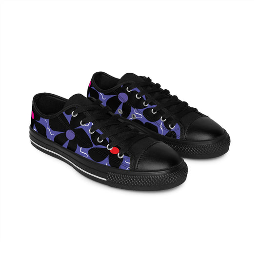 Royal Mod flower Women's Sneakers