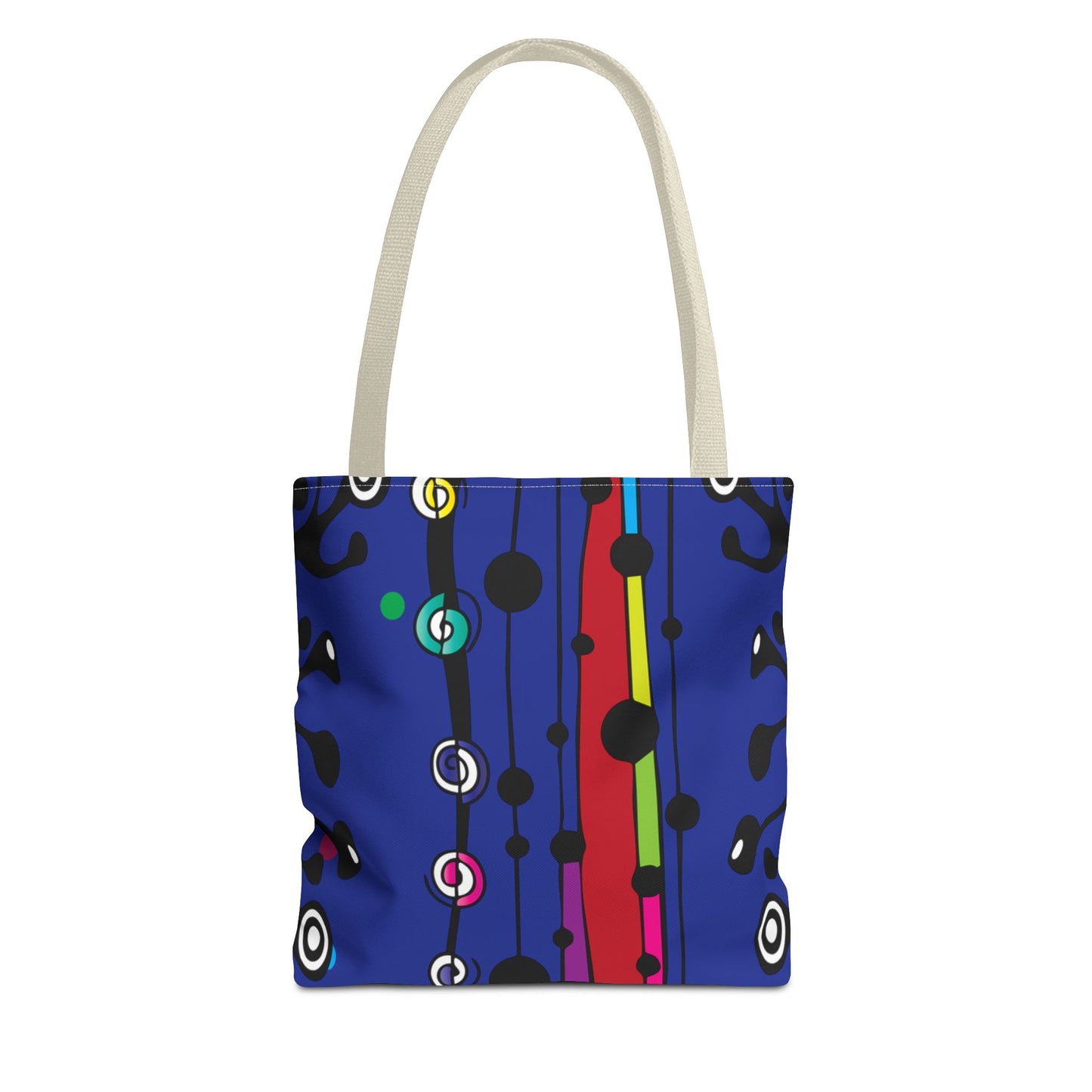 Blue Groove Tote Bag