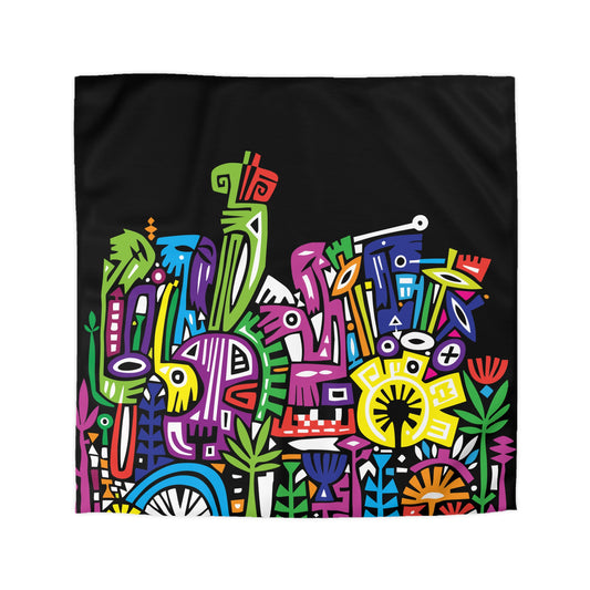 City Escape Microfiber Duvet Cover