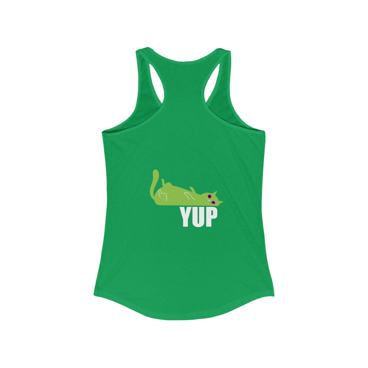 Stay Weird Women's Ideal Racerback Tank